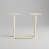 Twin Column Bar Table Base