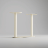 Twin Column Bar Table Base