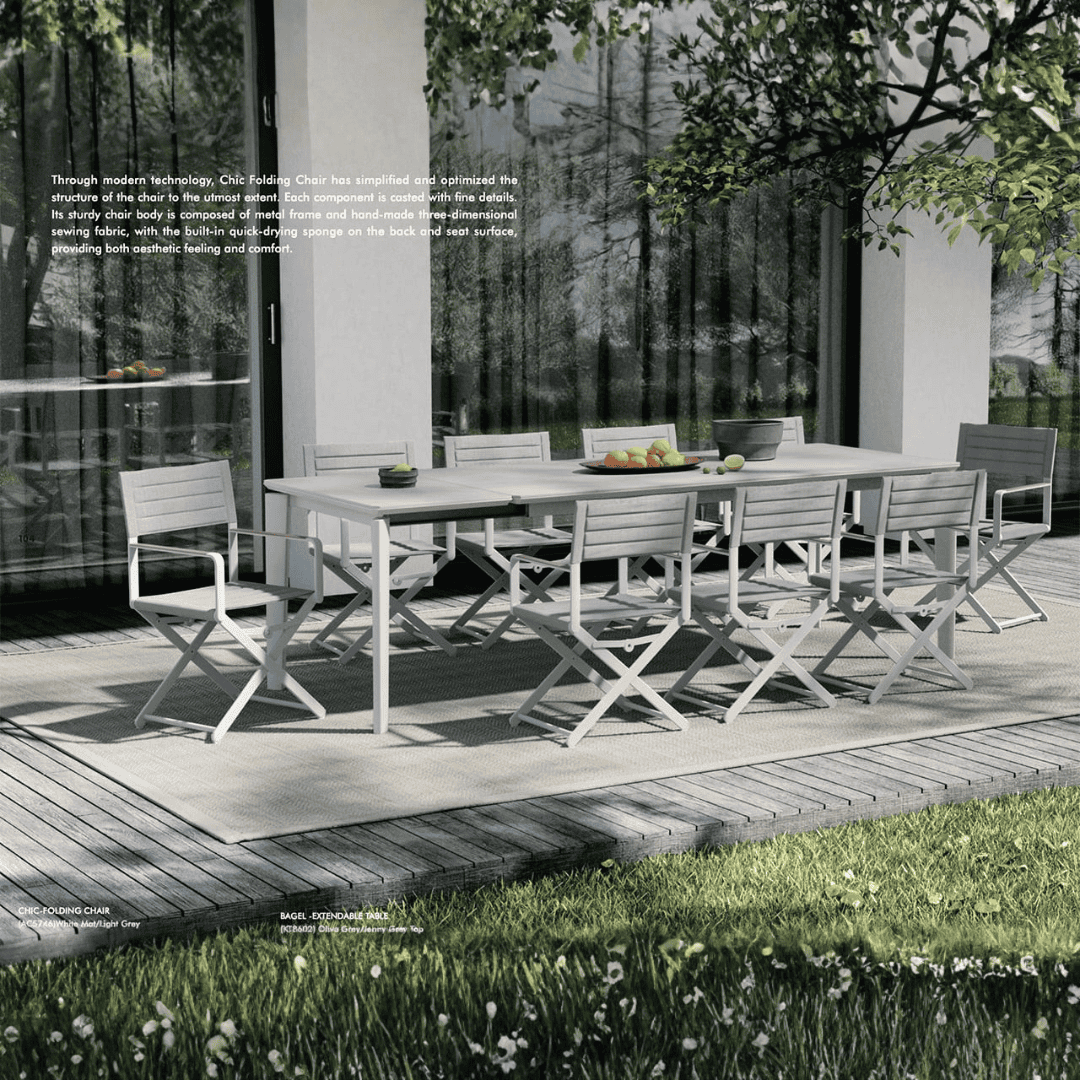 Chic Outdoor Dining Chairs