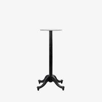 1920's Spindle Workman's Bar Table Base