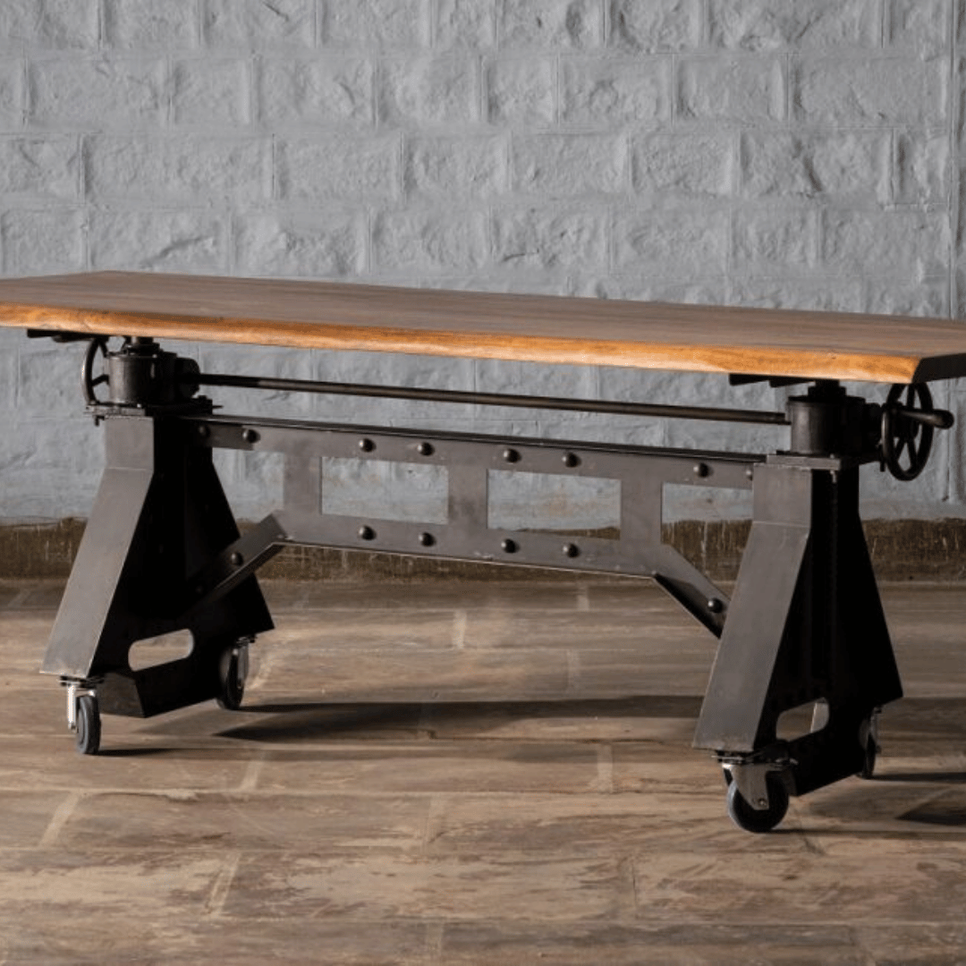 A-Frame Height Adjustable Dining / Bar Table