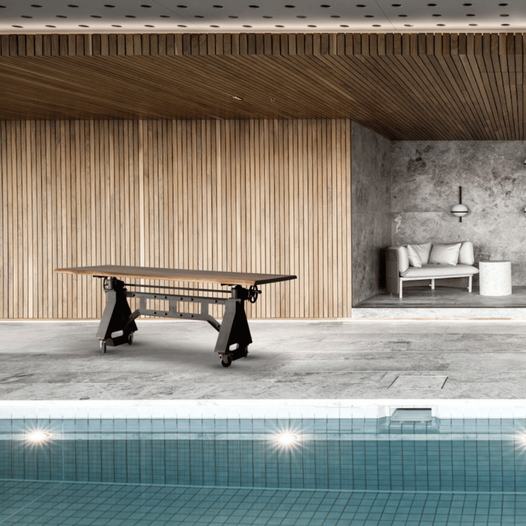 A-Frame Height Adjustable Dining / Bar Table