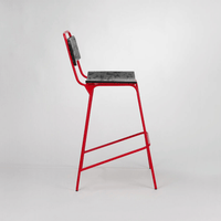 Bilbao Bar Stool with Backrest