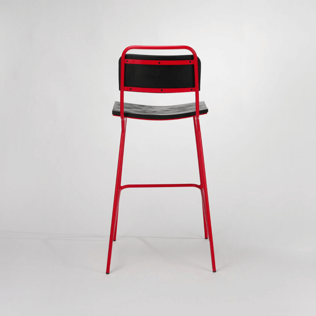 Bilbao Bar Stool with Backrest
