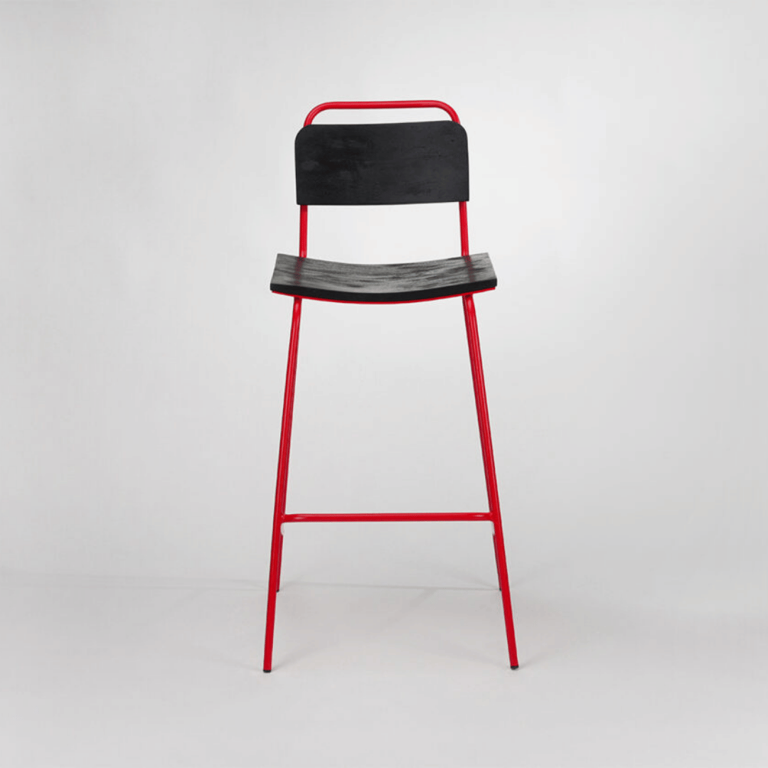 Bilbao Bar Stool with Backrest