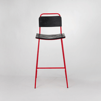 Bilbao Bar Stool with Backrest