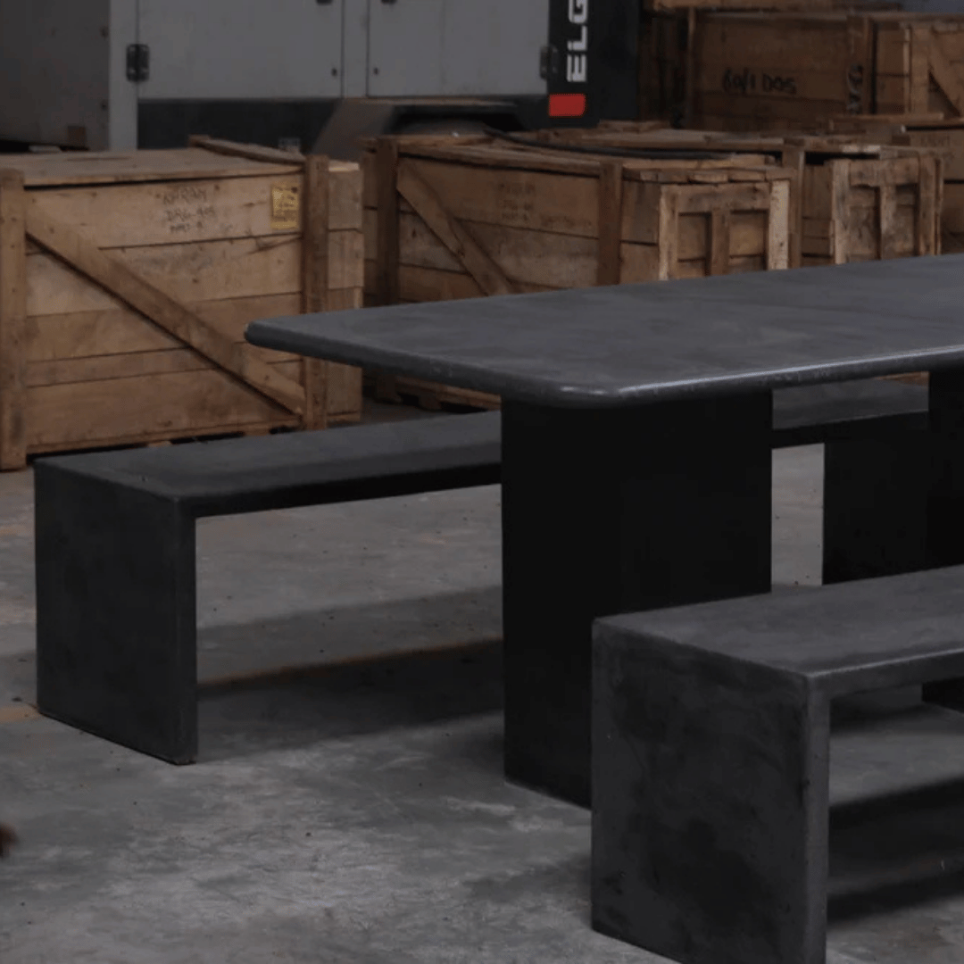 Charcoal Dining Table