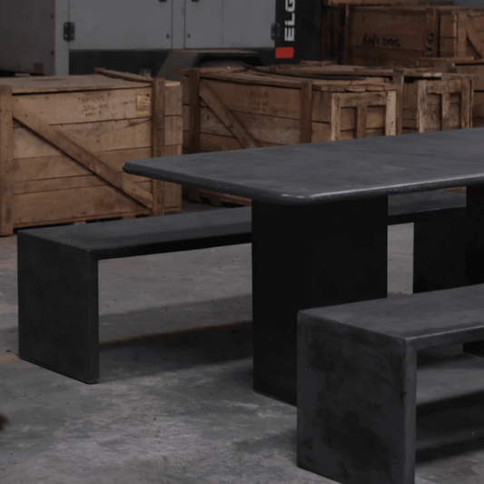 Charcoal Dining Table
