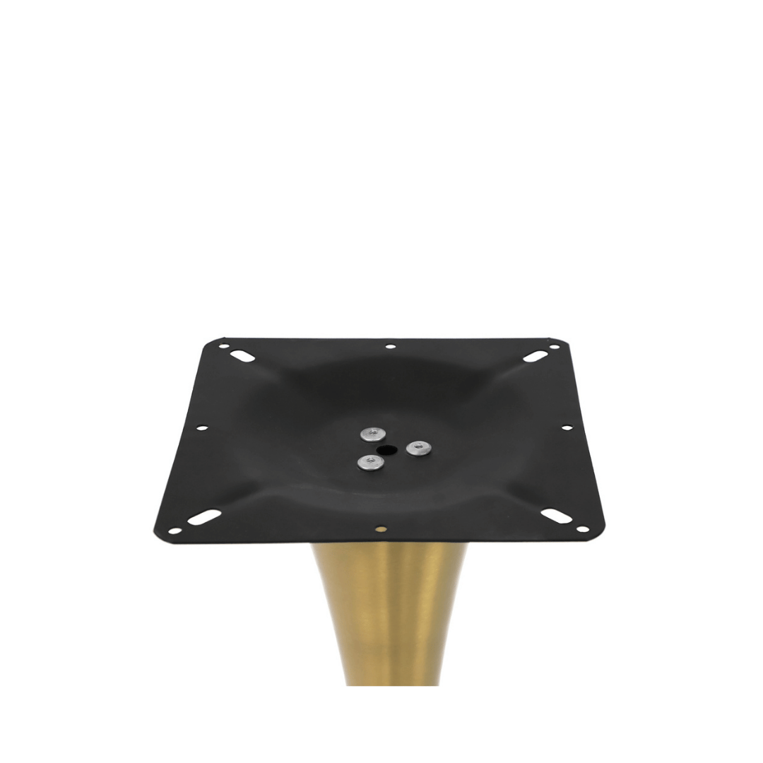Flute Steel Dining Base