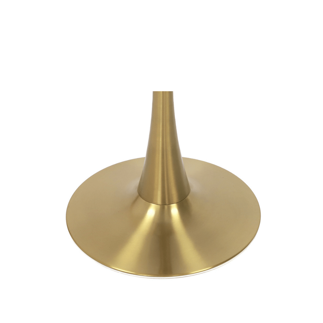 Flute Steel Dining Base