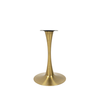 Flute Steel Dining Base