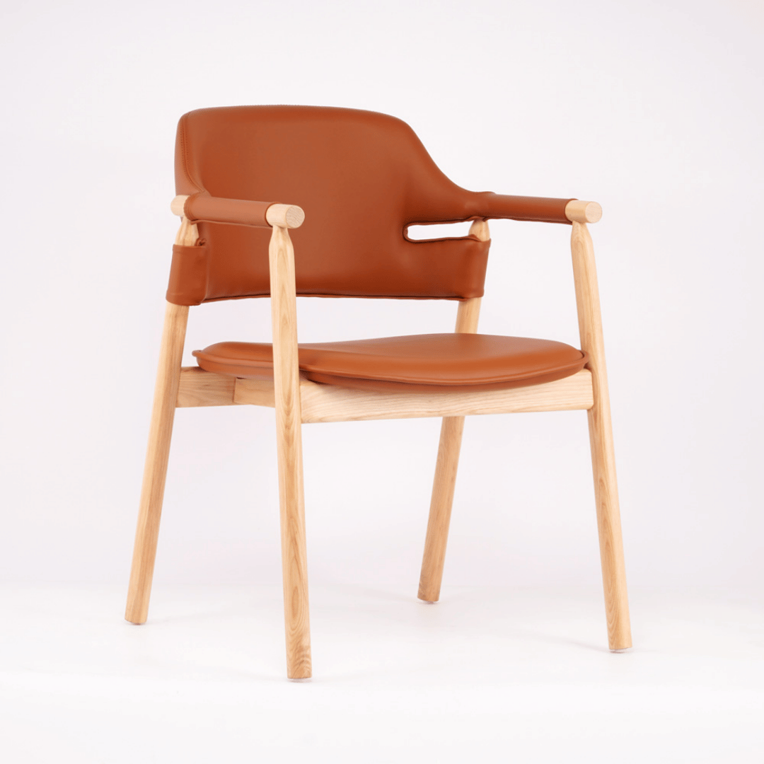 Jacques Saddle Dining Chair