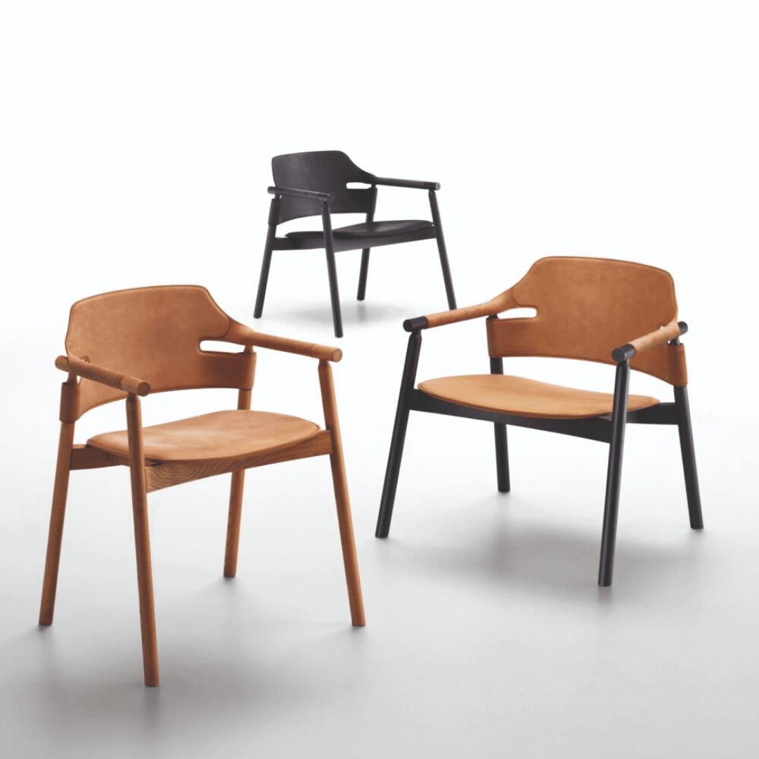 Jacques Saddle Dining Chair