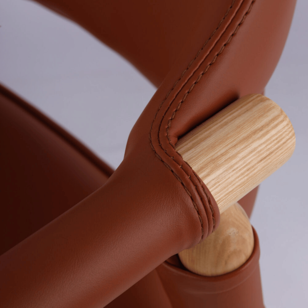 Jacques Saddle Dining Chair
