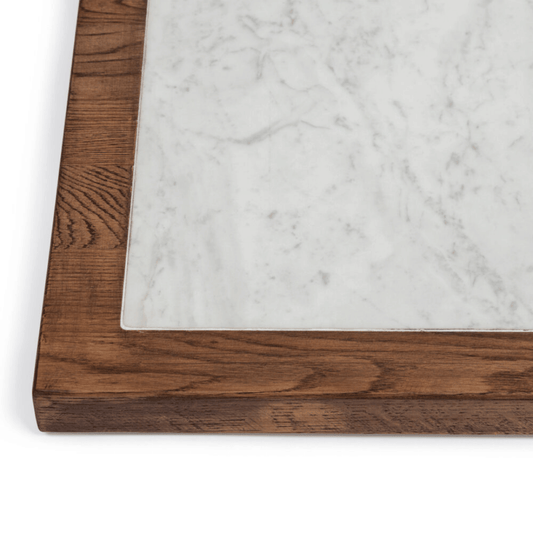 Marble and Timber Top