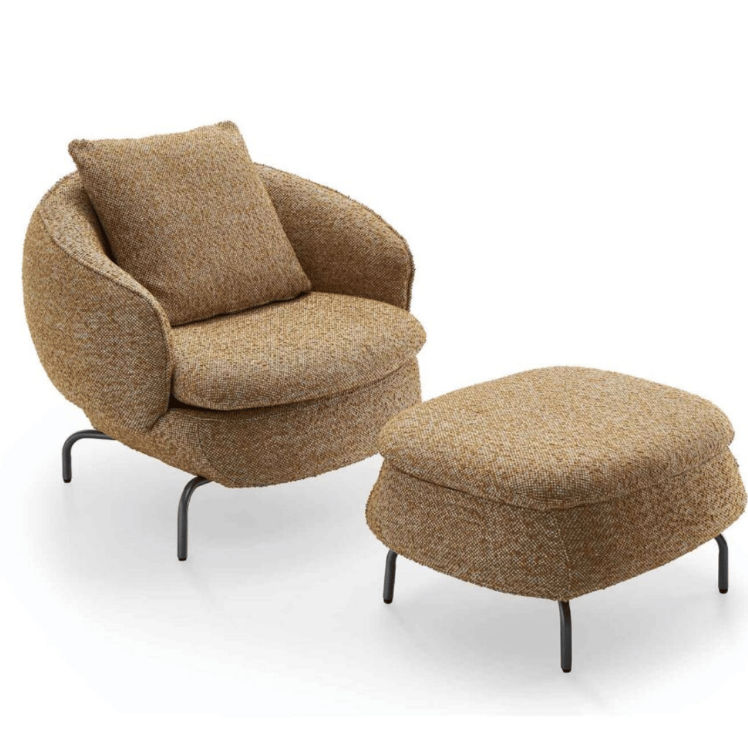 Monty's Leisure Chair with Ottoman