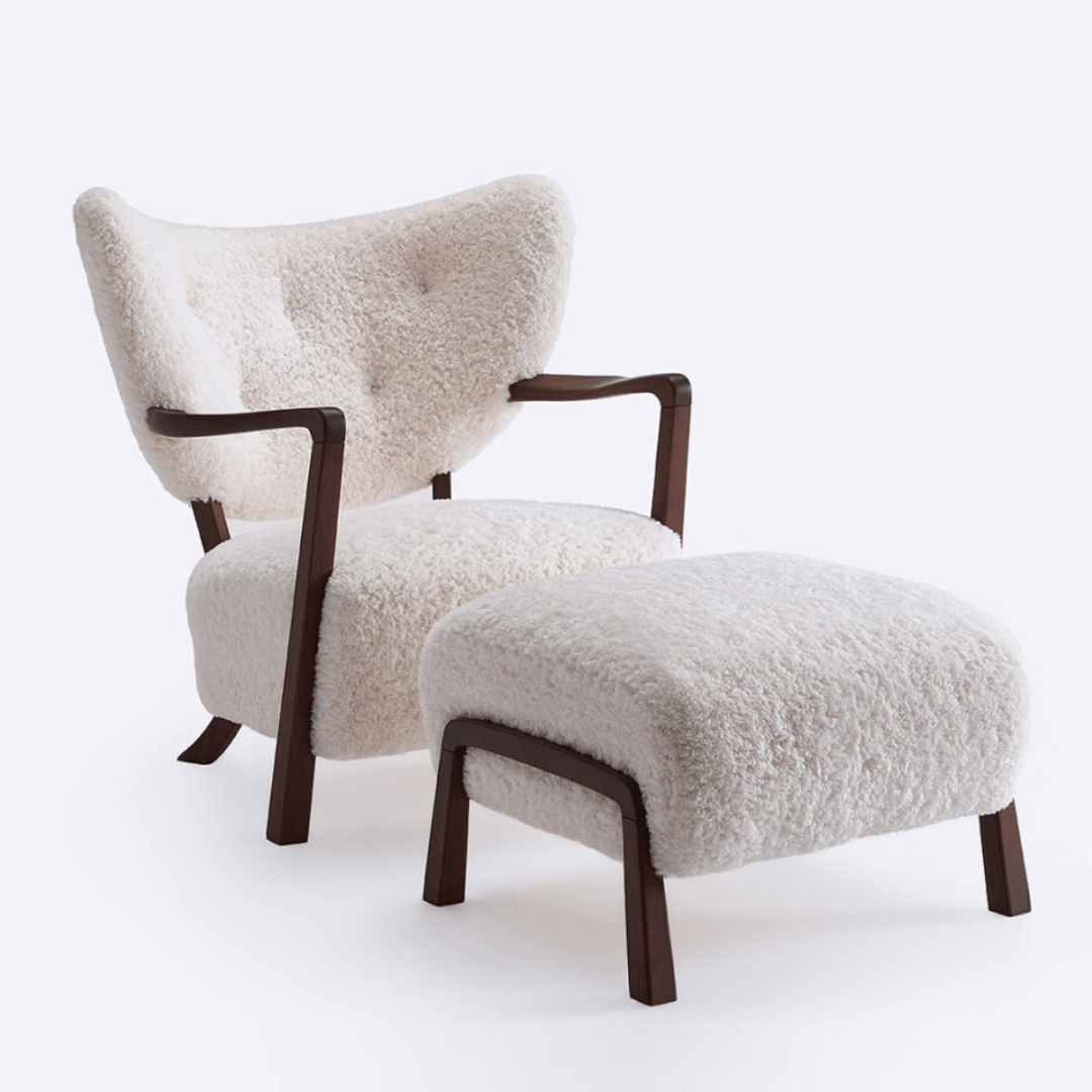 Nakita Leisure Chair with Ottoman