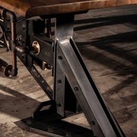 Pablo's Salvaged Metal Dining Table - Design A