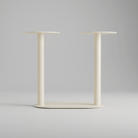 Twin Column Bar Table Base