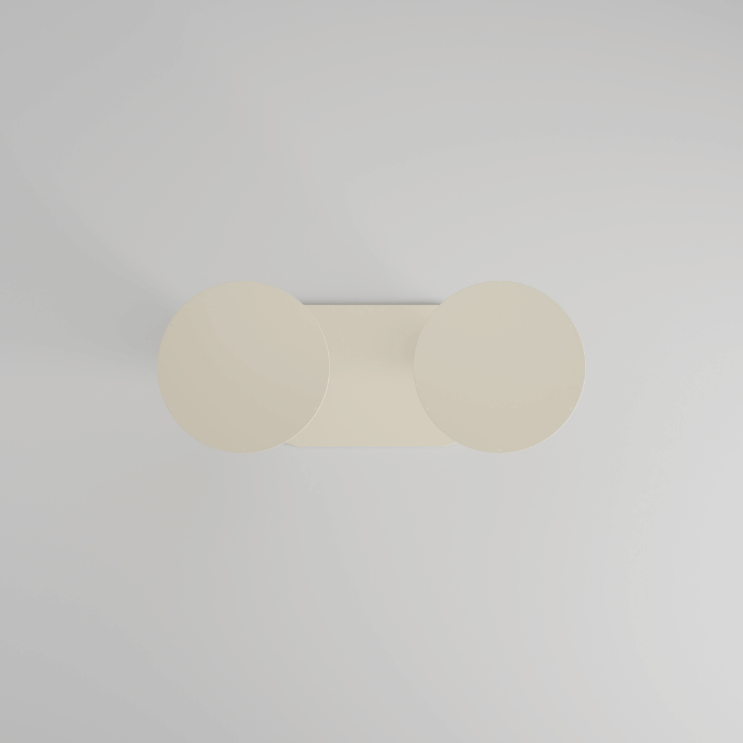 Twin Column Bar Table Base