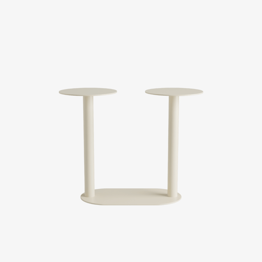 Twin Column Bar Table Base